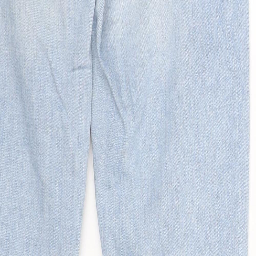 Topshop Womens Blue  Denim Skinny Jeans Size 28 in L31 in