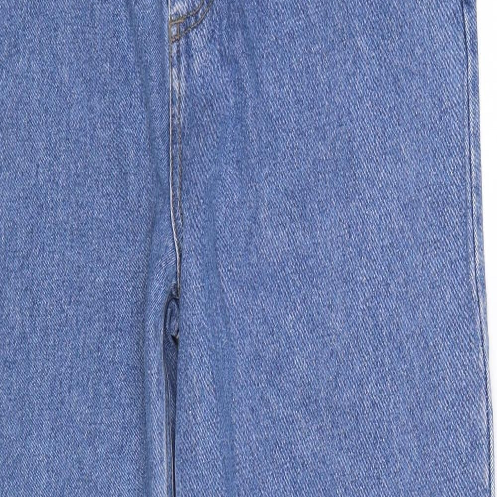 Directions Womens Blue  Denim Straight Jeans Size 30 in L30 in