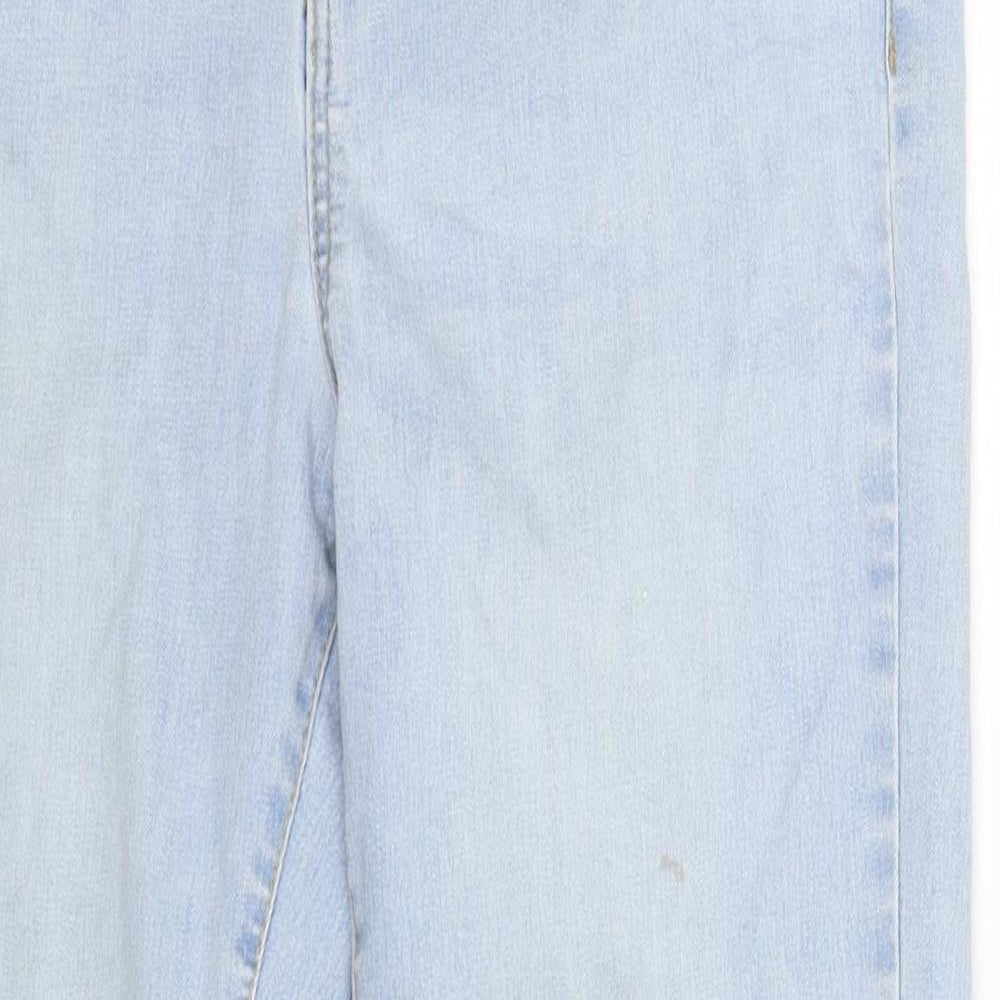 George Womens Blue  Denim Skinny Jeans Size 10 L25 in