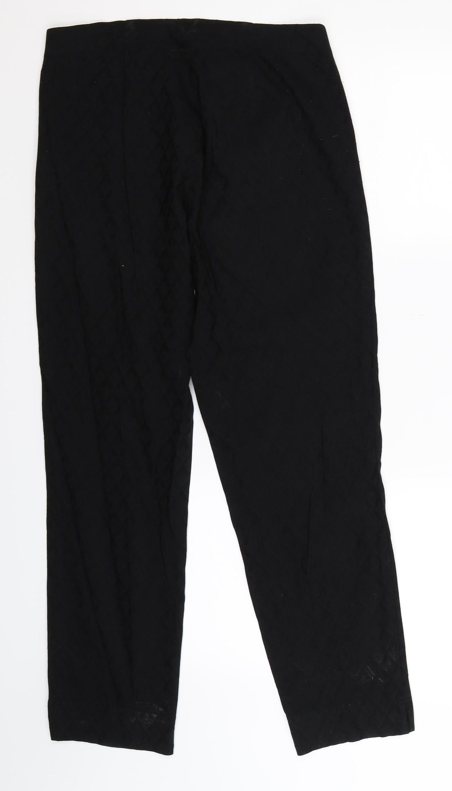 Robell Womens Black   Trousers  Size 12 L27 in