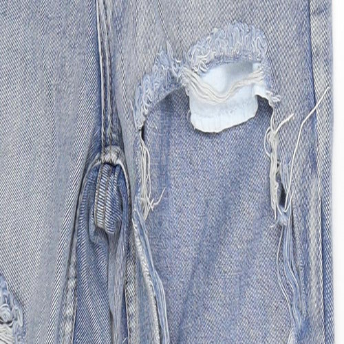 The Rockn Rev Womens Blue  Denim Mom Jeans Size 8 L27 in