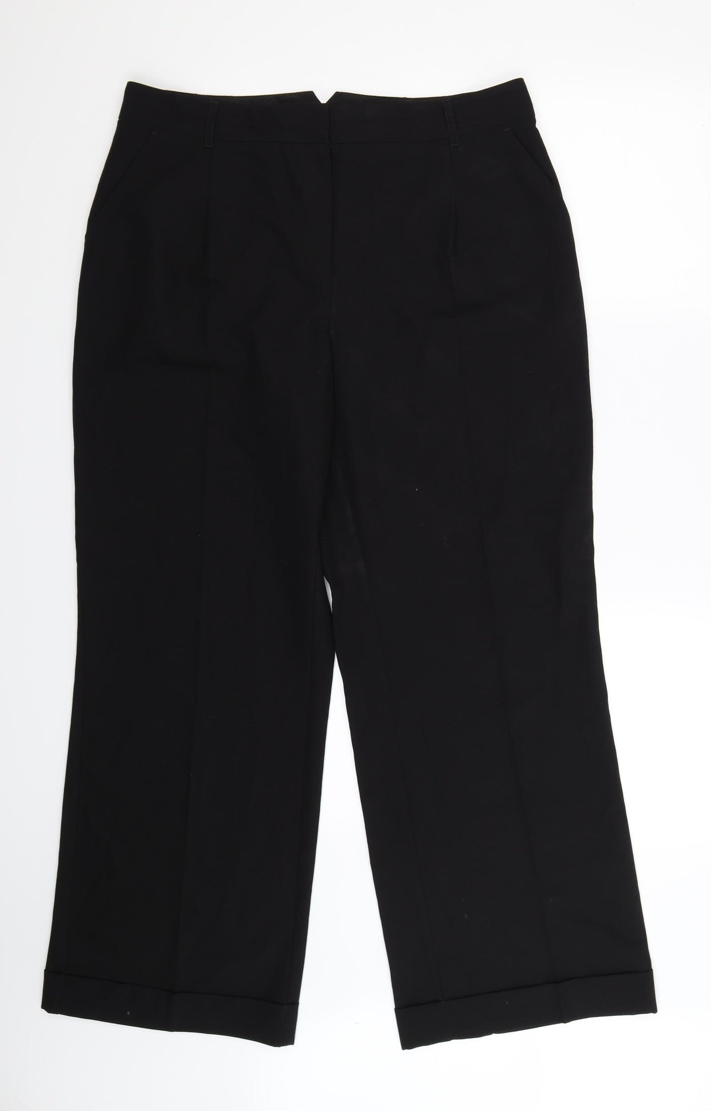 NEXT Womens Black   Trousers  Size 14 L32 in