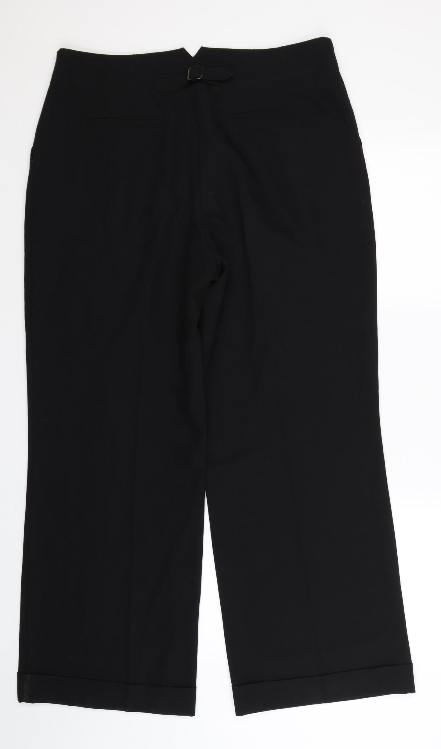 NEXT Womens Black   Trousers  Size 14 L32 in