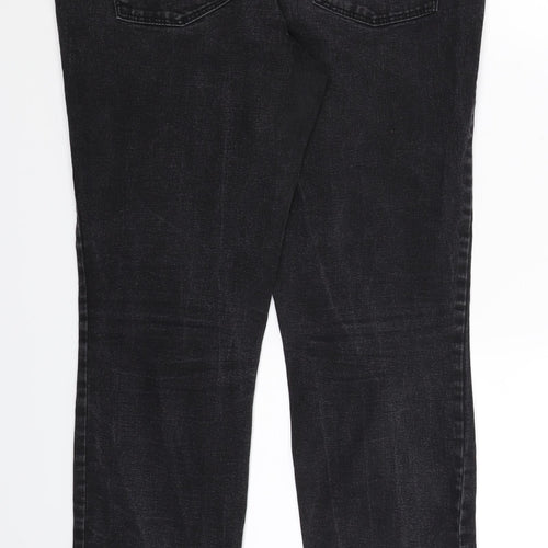 Dorothy Perkins Womens Black  Denim Skinny Jeans Size 12 L29 in