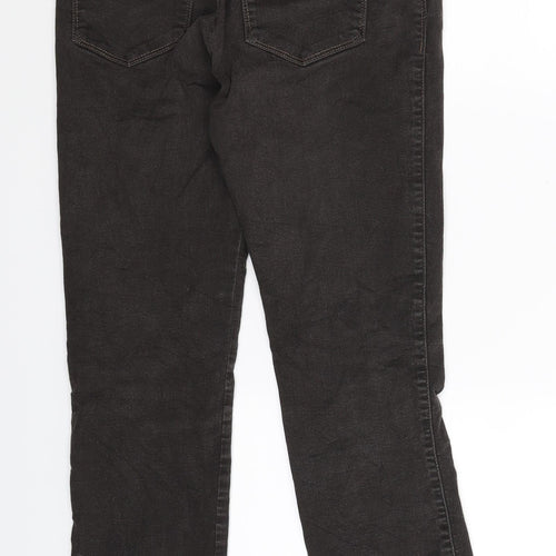 Bonita Womens Grey  Denim Cropped Jeans Size 28 in L24 in