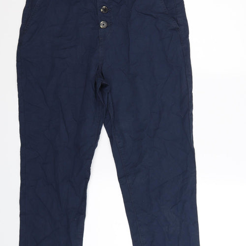 Dobber Womens Blue   Chino Trousers Size 32 in L27 in