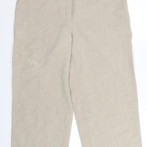 Brandtex Womens Beige   Trousers  Size 16 L25 in