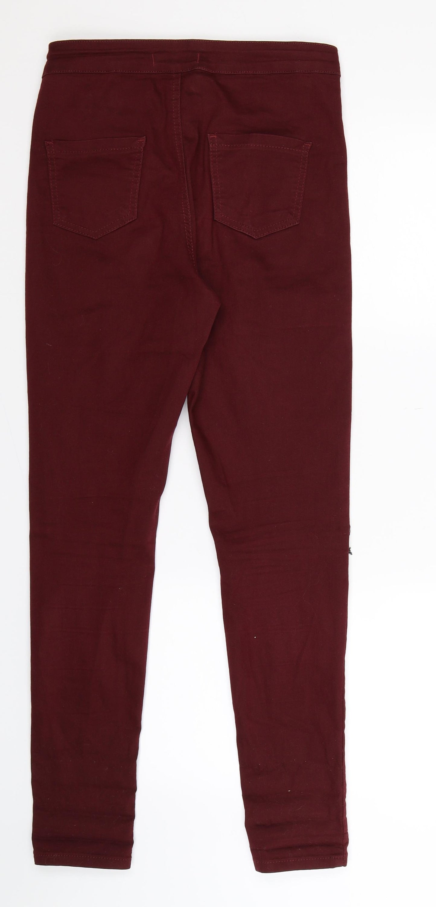 Portobello Womens Brown  Denim Jegging Jeans Size 10 L30 in