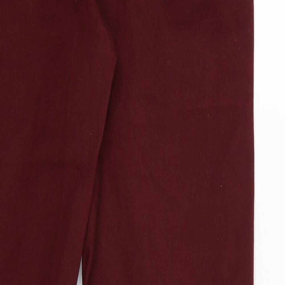 Portobello Womens Brown  Denim Jegging Jeans Size 10 L30 in
