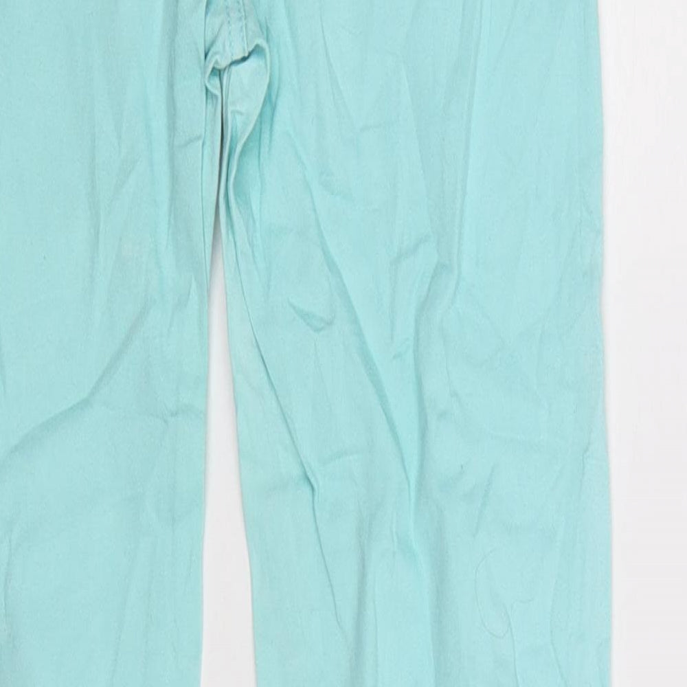 My Christy Womens Green  Denim Jegging Jeans Size S L27 in