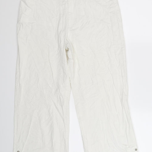MAC Womens White   Trousers  Size 30 in L25 in