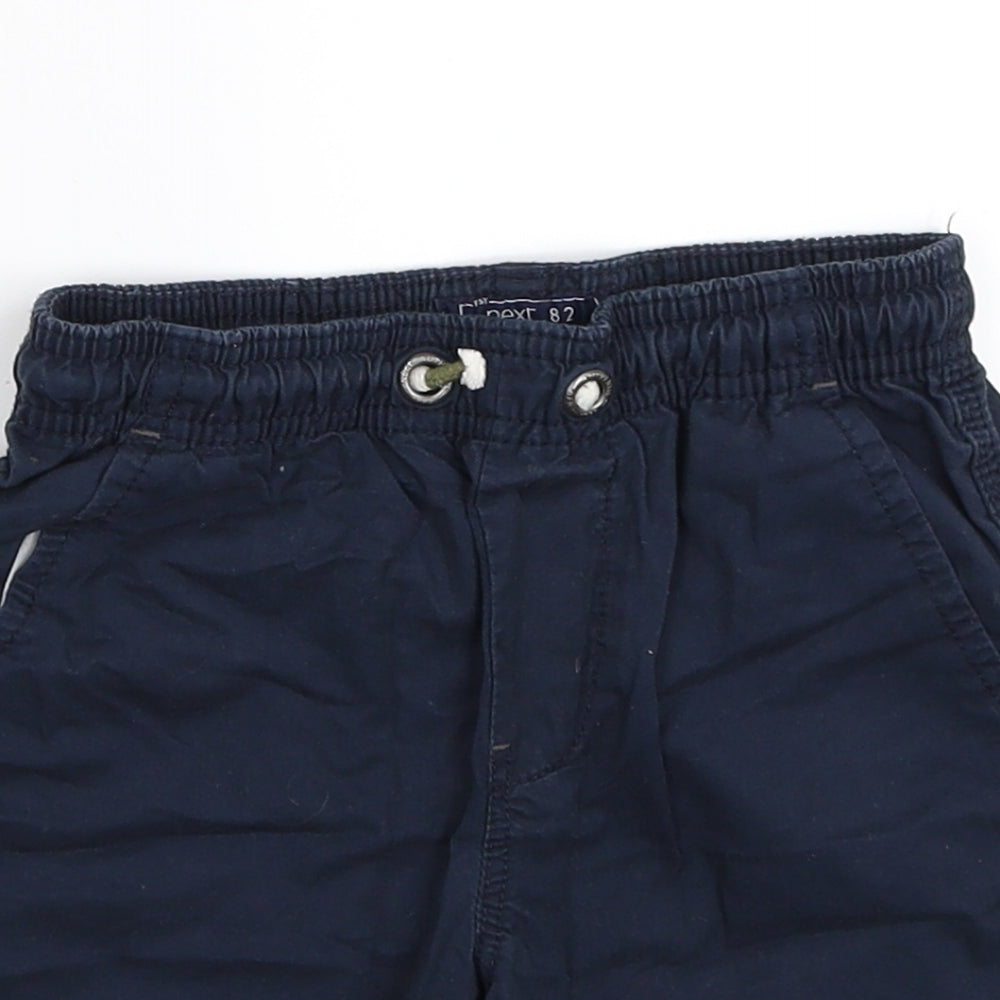 NEXT Boys Blue   Chino Shorts Size 6 Years