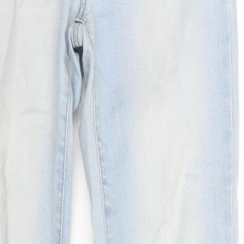 New Look Womens Blue  Denim Skinny Jeans Size 6 L28 in