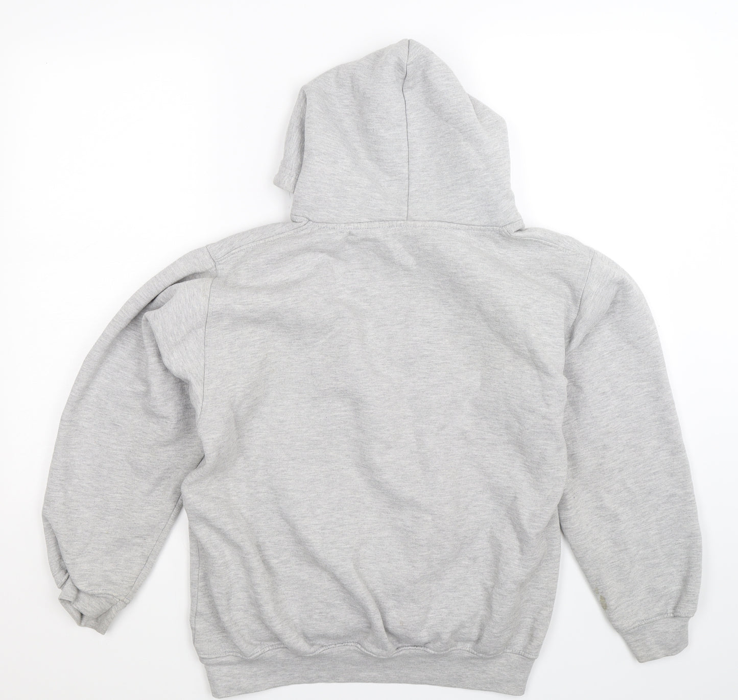 Uneek Mens Grey   Pullover Hoodie Size M