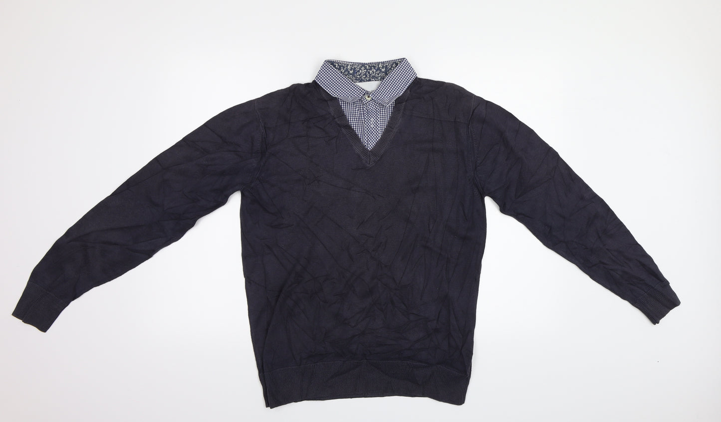 NEXT Mens Blue   Cardigan Sweatshirt Size M