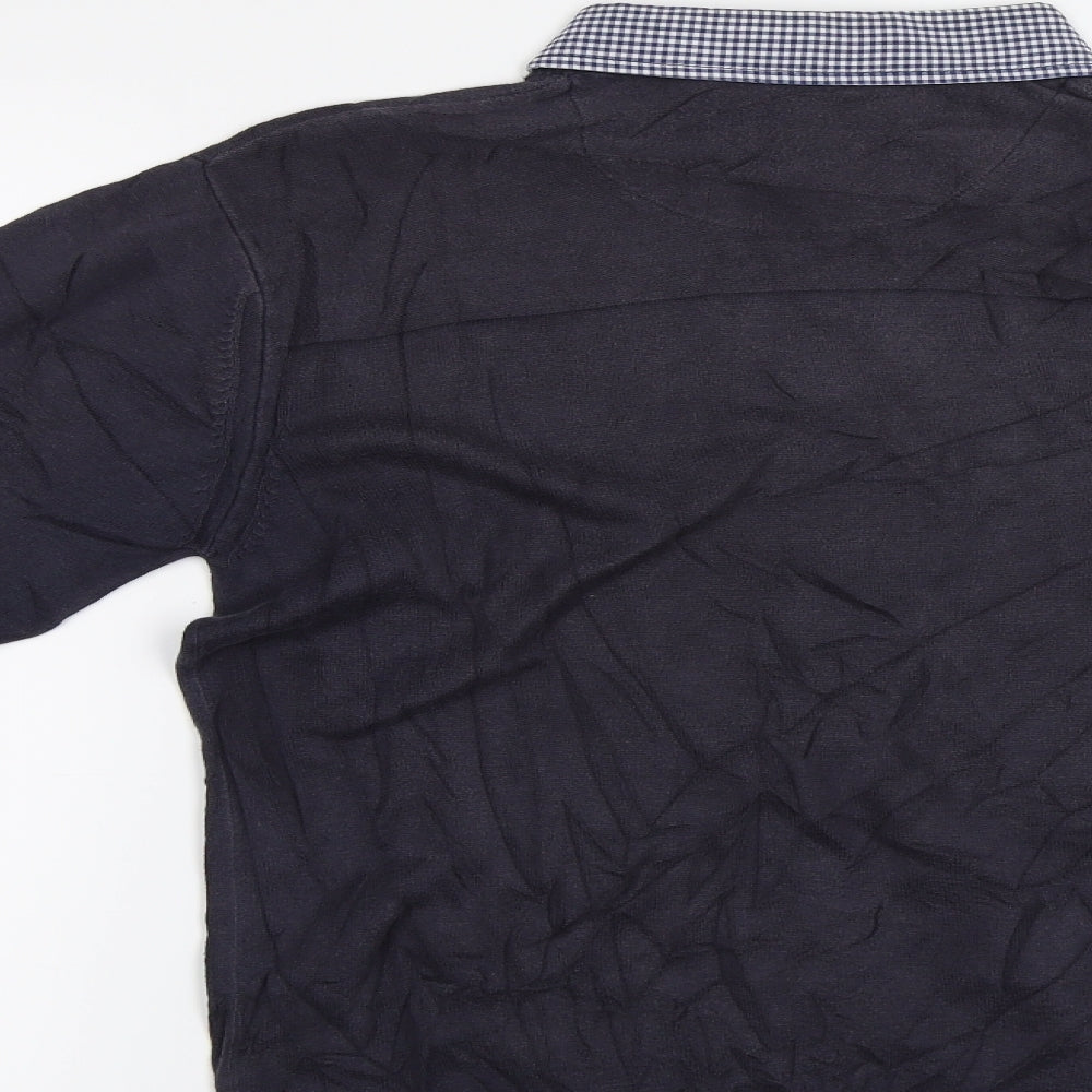 NEXT Mens Blue   Cardigan Sweatshirt Size M