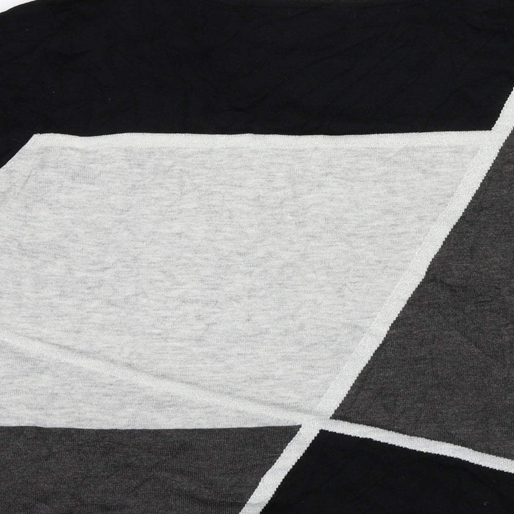 M&Co Womens Multicoloured   Pullover Sweatshirt Size 18