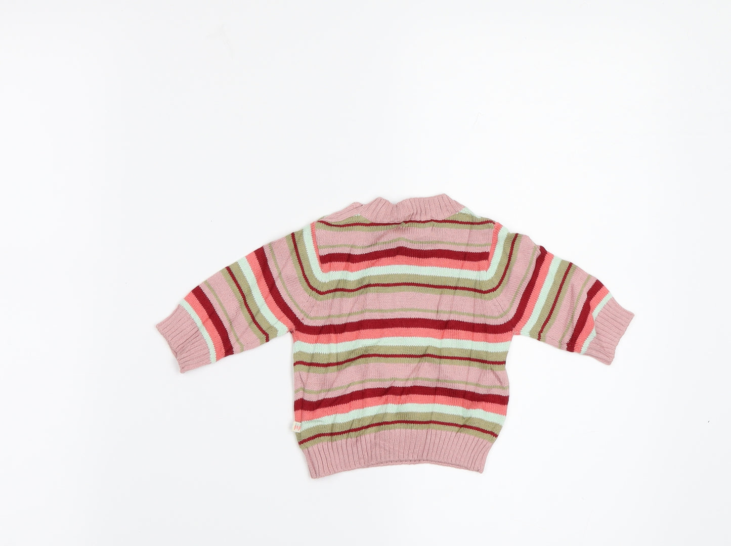 name it Girls Pink   Pullover Jumper One Size