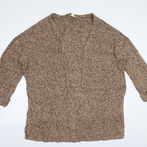 H&M Womens Brown   Cardigan Jumper Size L  - Size EUR M/L