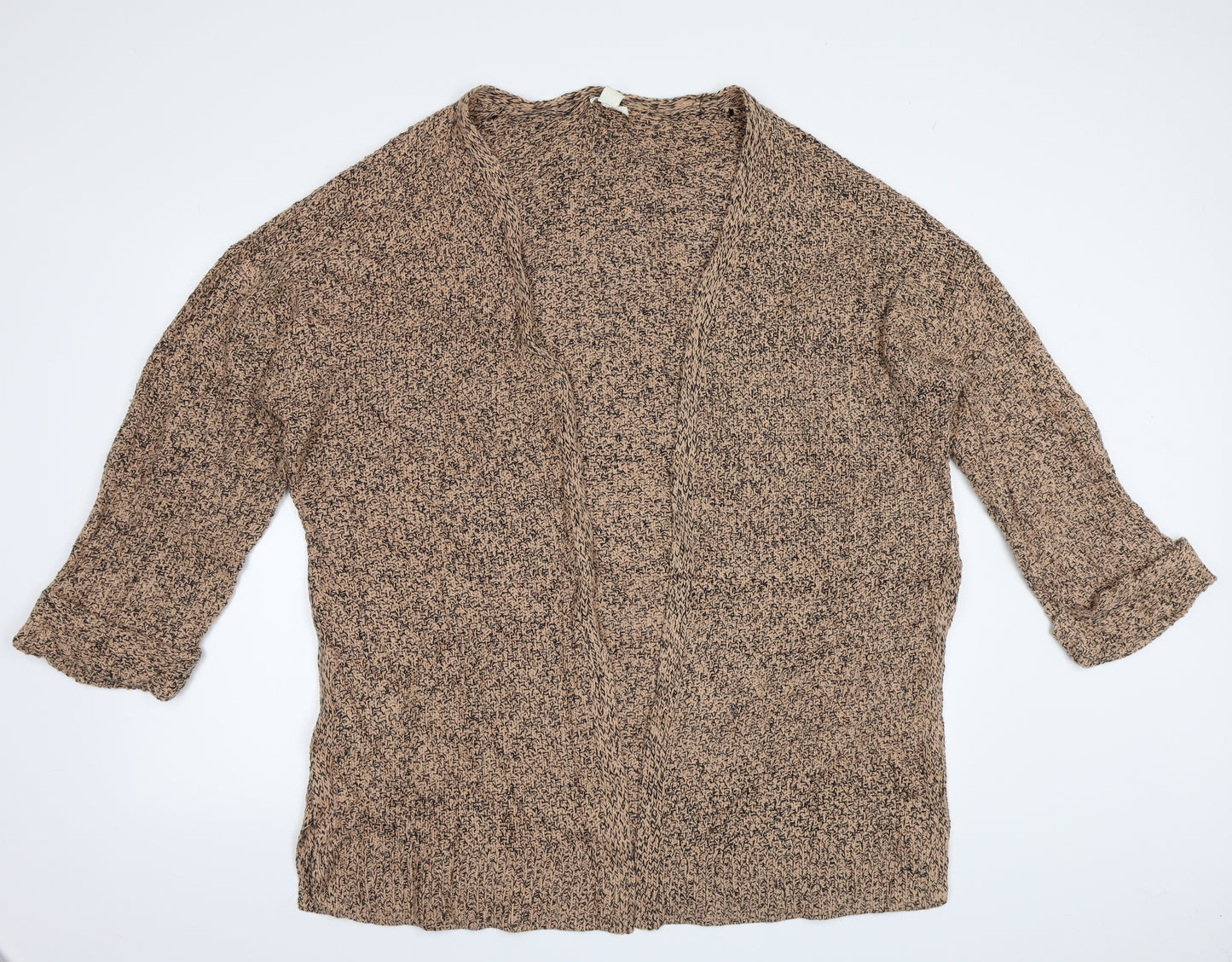 H&M Womens Brown   Cardigan Jumper Size L  - Size EUR M/L