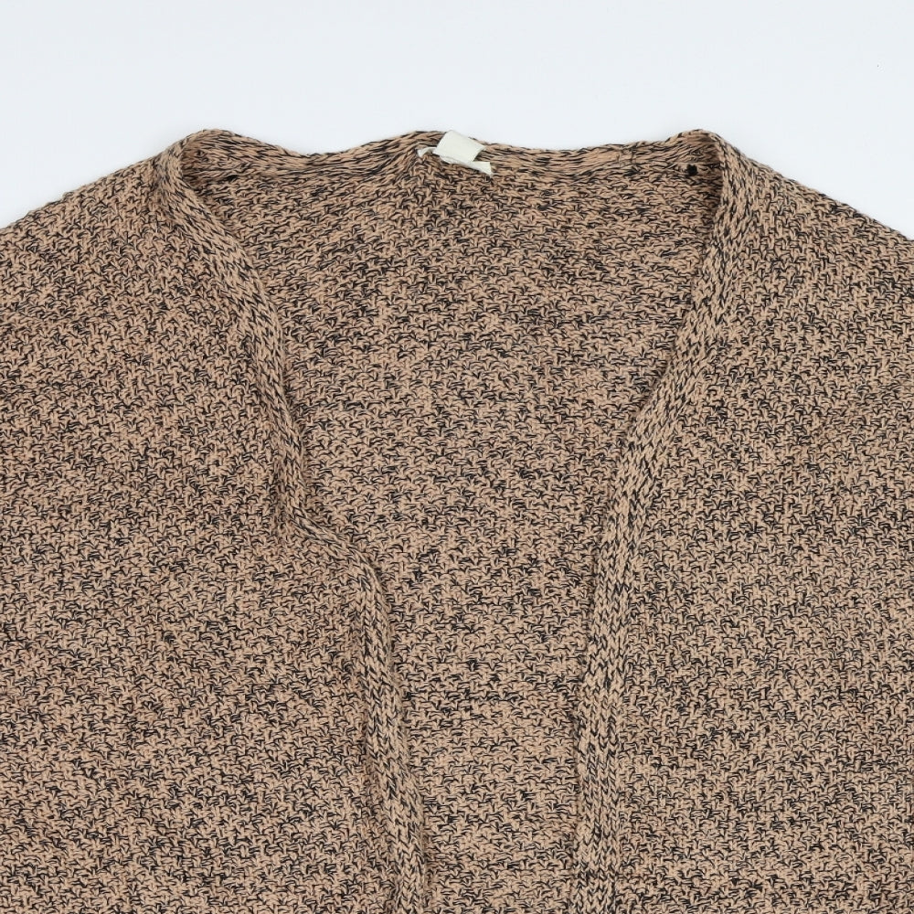 H&M Womens Brown   Cardigan Jumper Size L  - Size EUR M/L