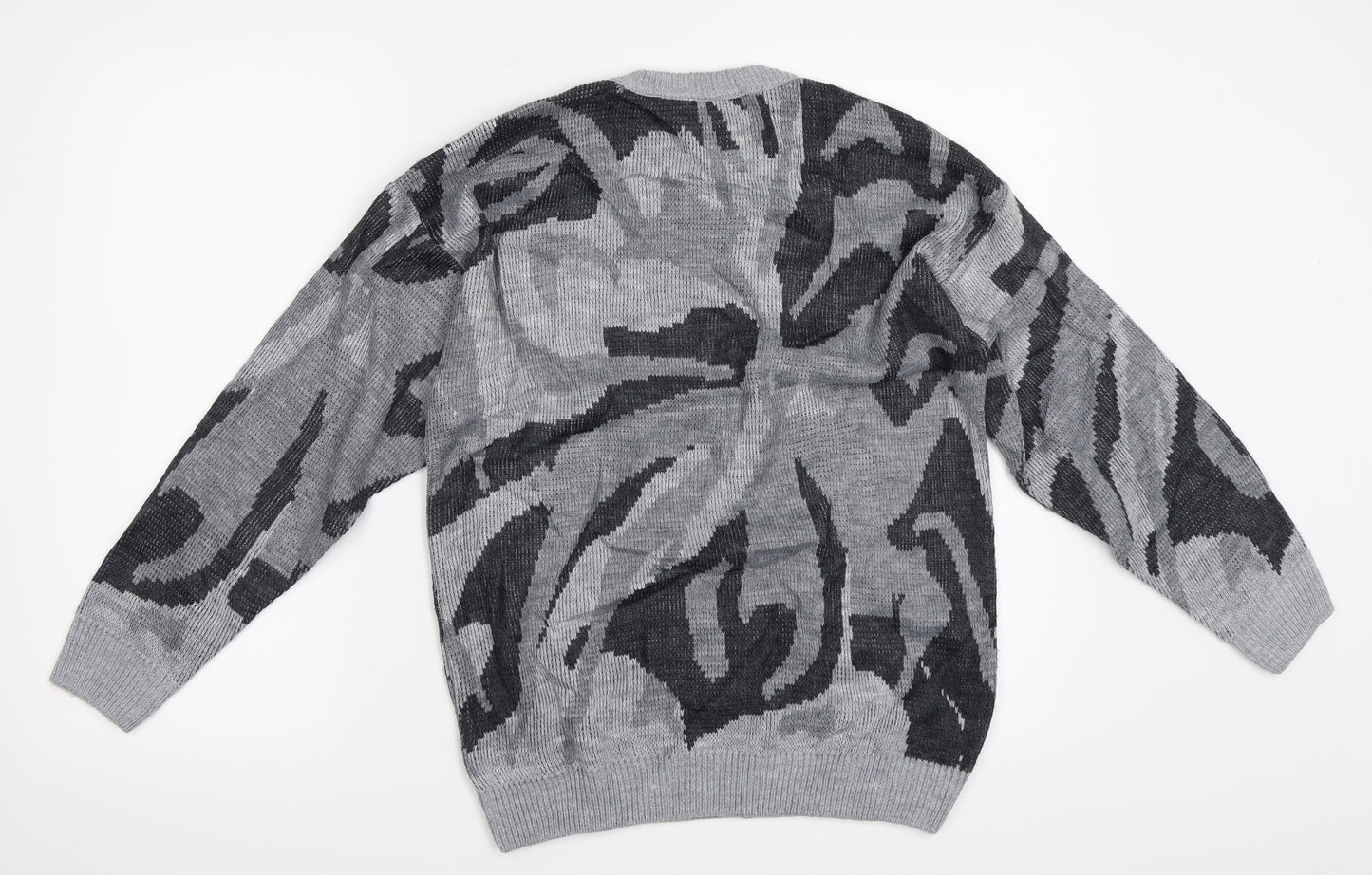 Marks and Spencer Womens Grey   Pullover Jumper Size 12  - Glittery