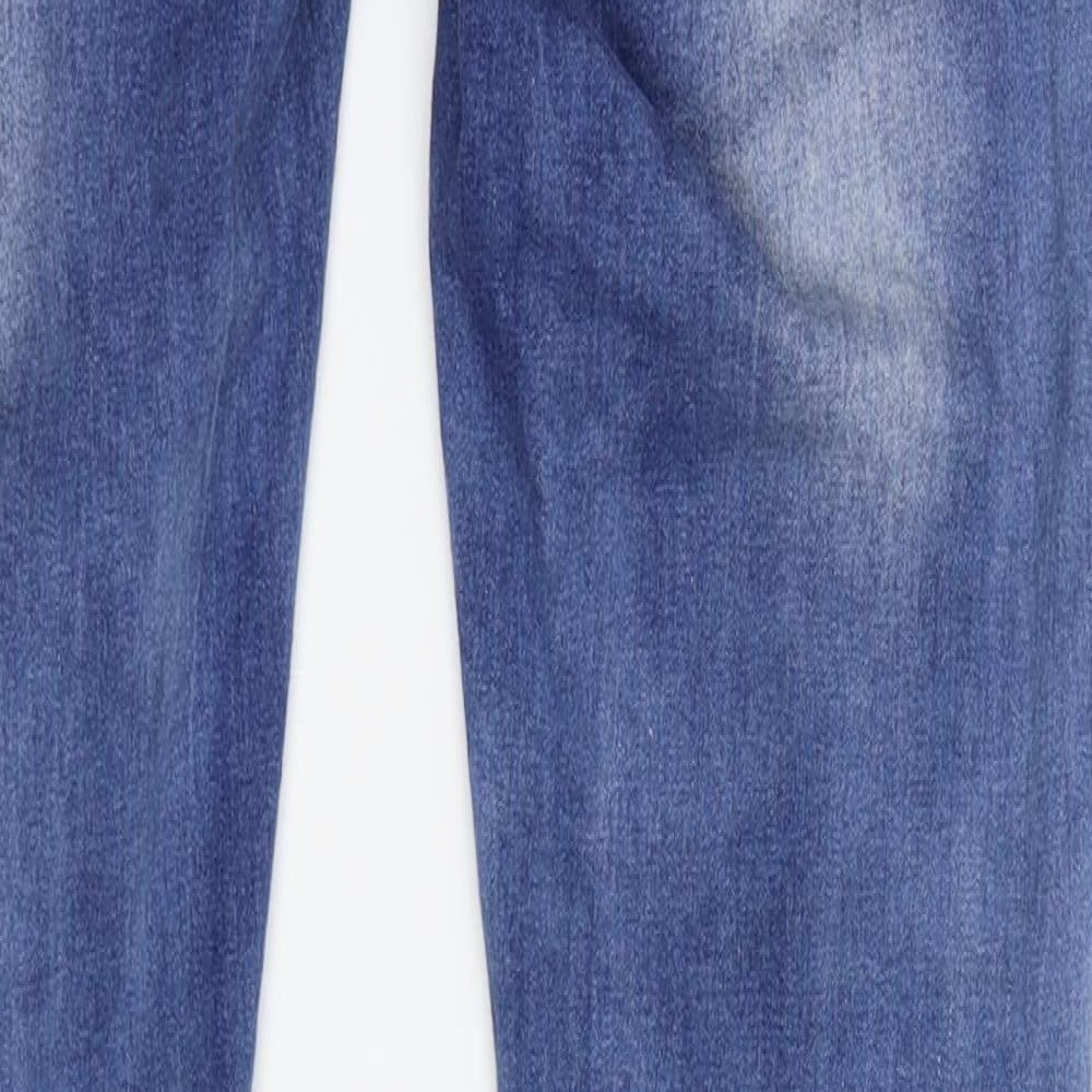 Girl Vivi Womens Blue  Denim  Jeans Size 12 L30 in