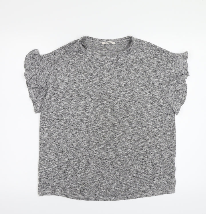 TU Womens Grey Pullover Sweatshirt Size 8