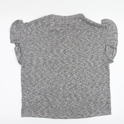 TU Womens Grey   Pullover Sweatshirt Size 8