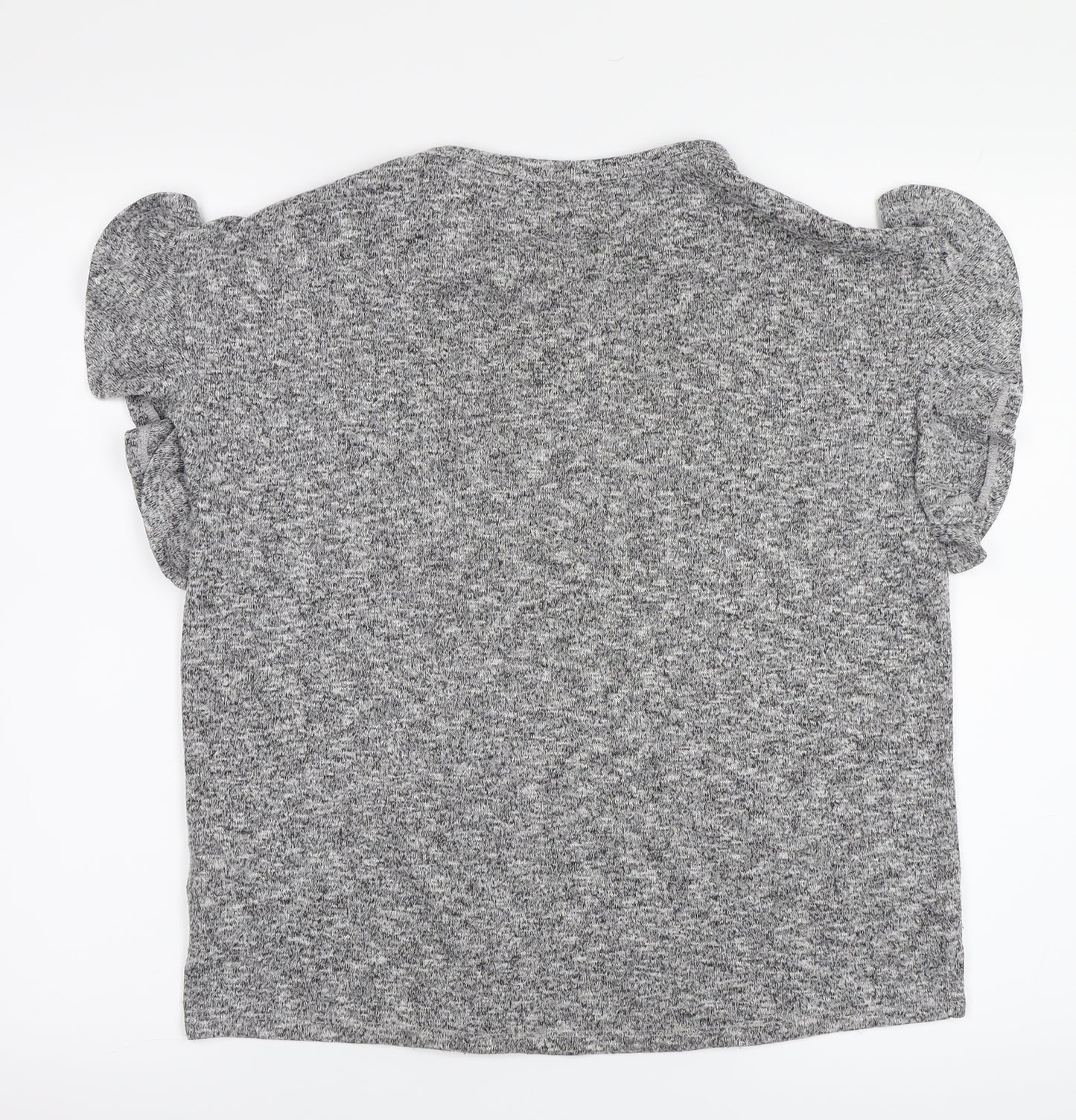 TU Womens Grey   Pullover Sweatshirt Size 8