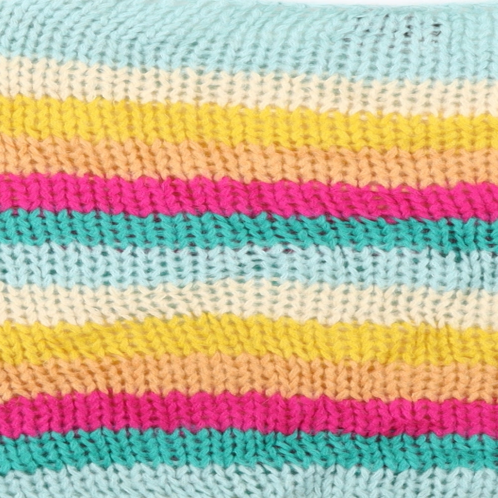 Essentiel Womens Multicoloured Striped  Pullover Jumper Size S