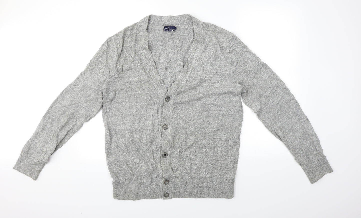 Gap Mens Grey   Cardigan Jumper Size M