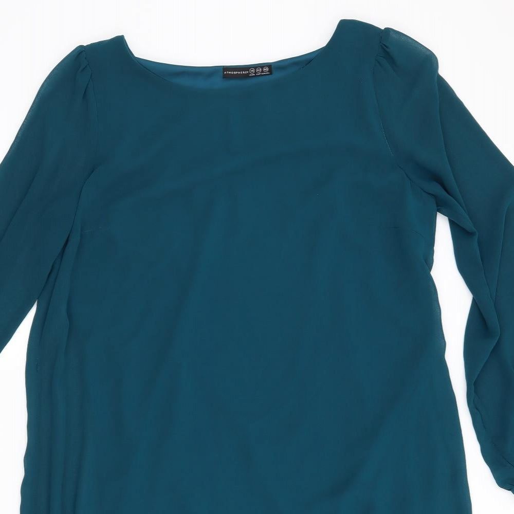 Atmosphere Womens Green   Basic Blouse Size 16