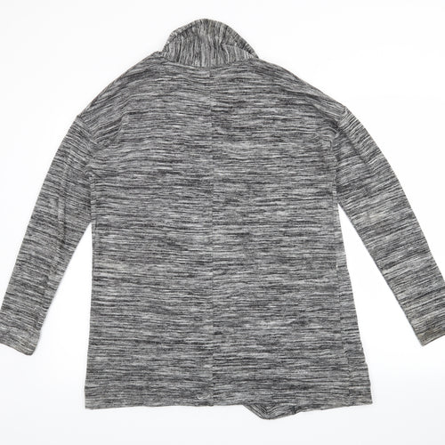 Marks and Spencer Womens Grey   Cardigan Jumper Size 14