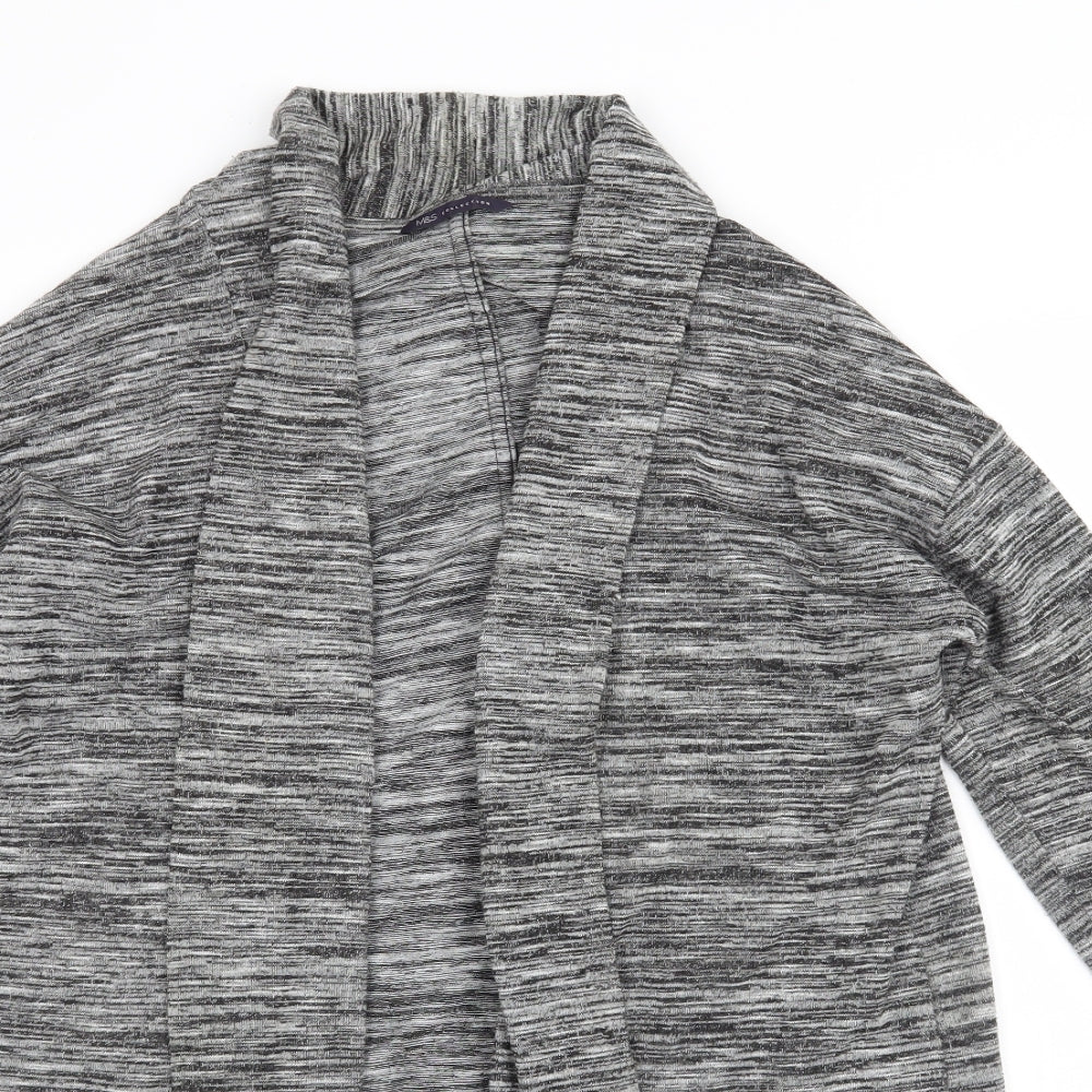 Marks and Spencer Womens Grey   Cardigan Jumper Size 14