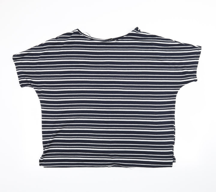 Atmosphere Womens Black Striped  Pullover Jumper Size 16