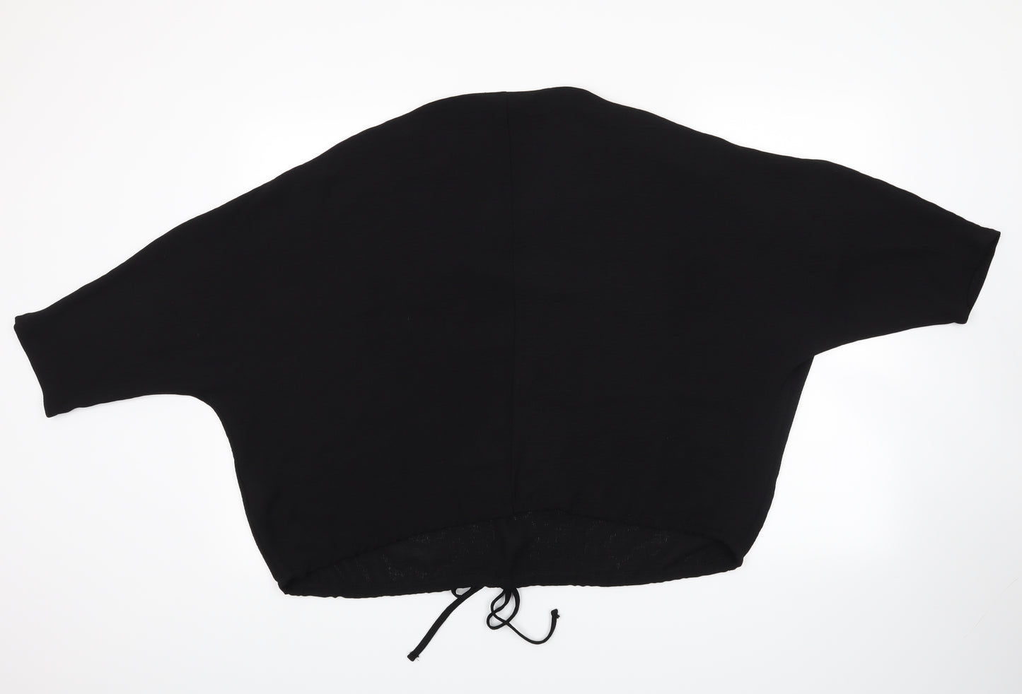 Primark Womens Black   Pullover Jumper Size 16  - crop jumper