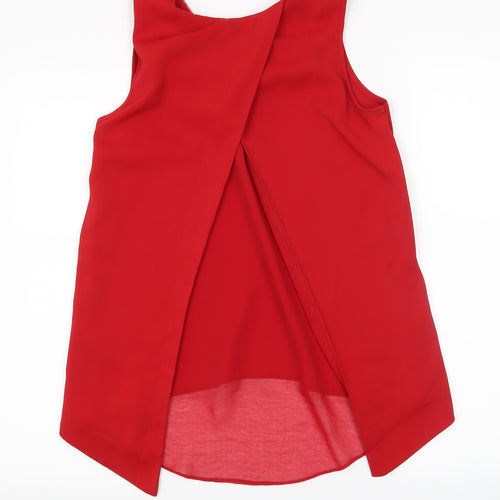 Dorothy Perkins Womens Red   Basic Tank Size 8