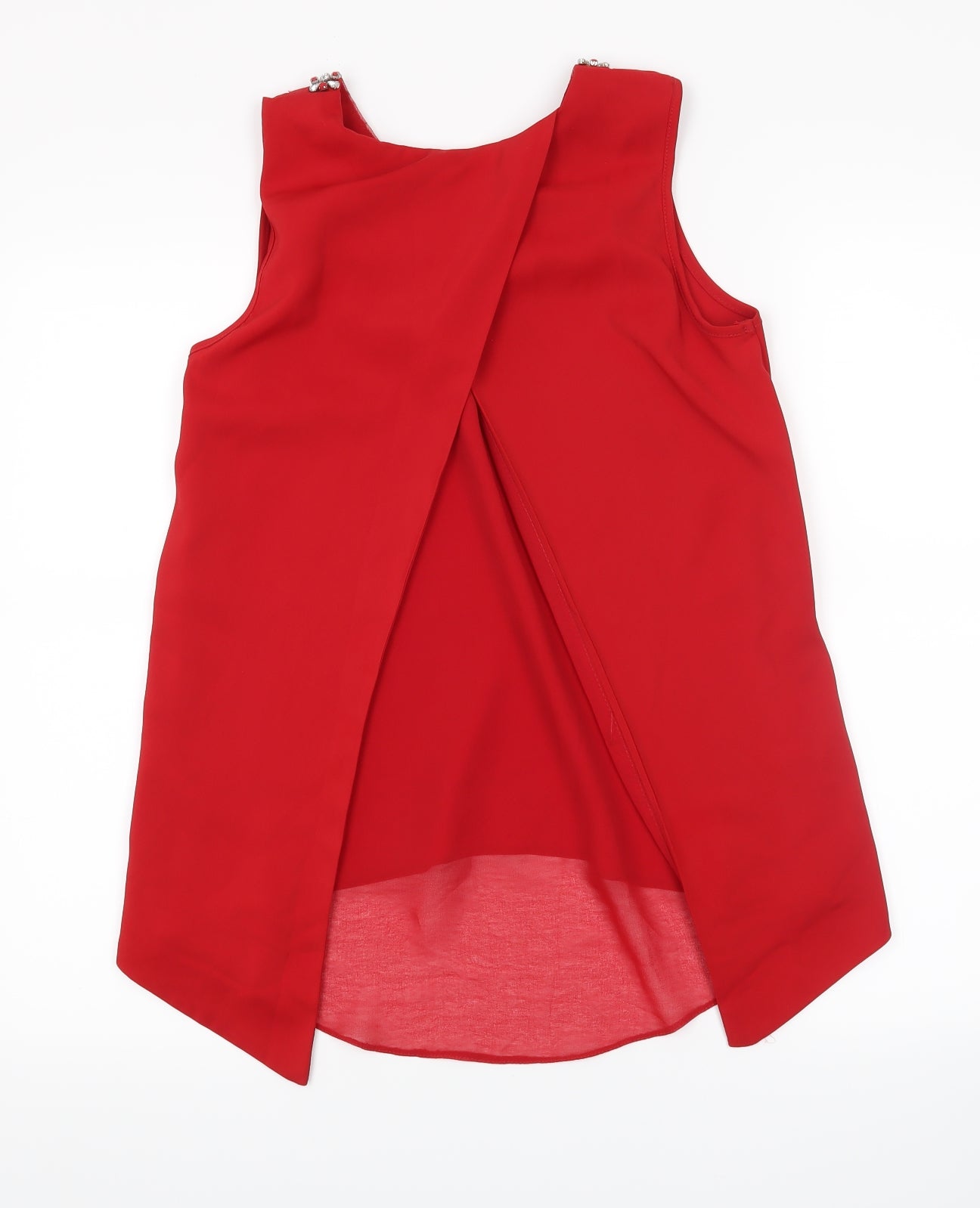 Dorothy Perkins Womens Red   Basic Tank Size 8