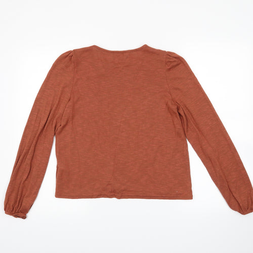 New Look Womens Orange   Pullover Jumper Size S