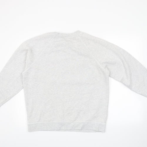 Topshop Womens Grey   Pullover Sweatshirt Size 14