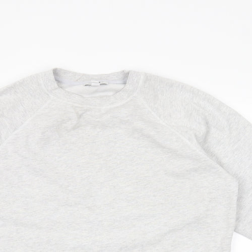 Topshop Womens Grey   Pullover Sweatshirt Size 14
