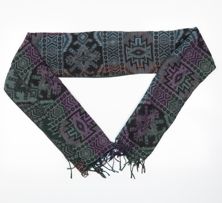 Preworn Unisex Multicoloured Fair Isle   Scarf