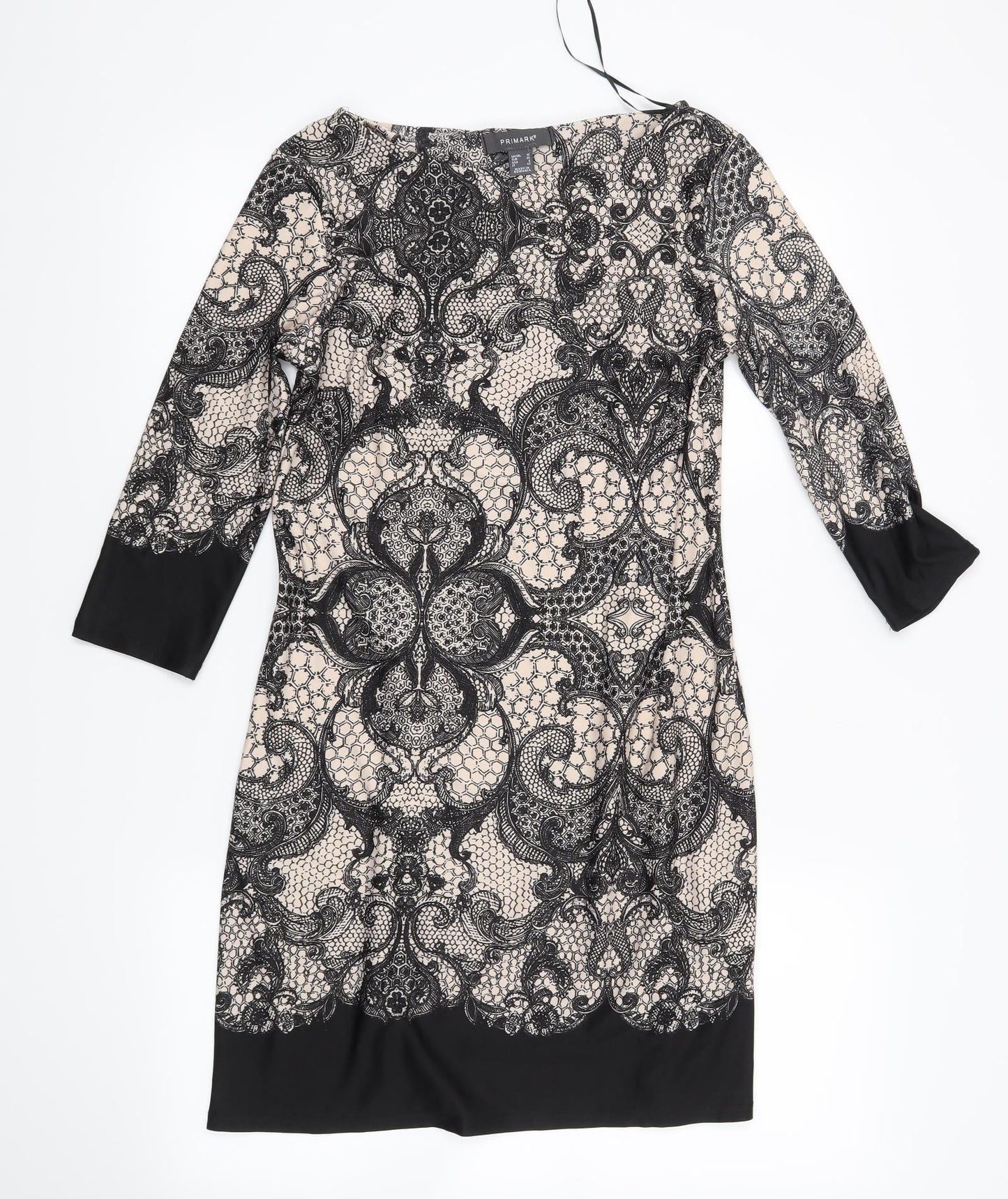 Primark Womens Pink Paisley  Shirt Dress  Size 10