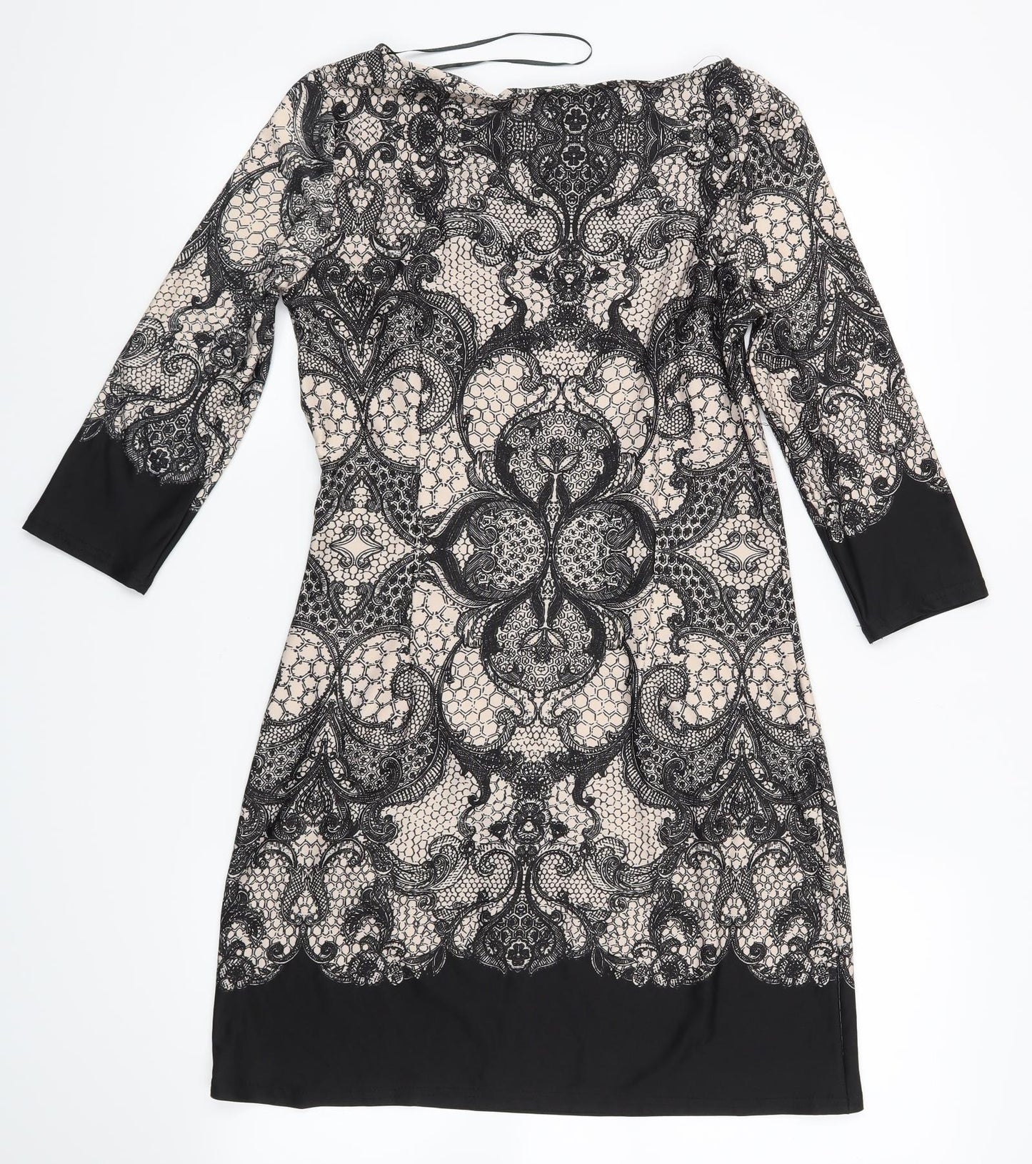 Primark Womens Pink Paisley  Shirt Dress  Size 10