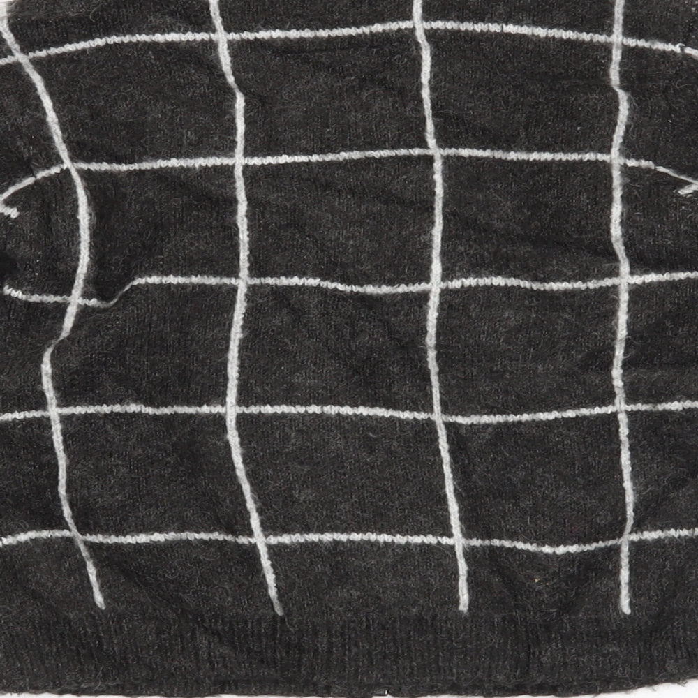 Zara  Grey Check  Cardigan Jumper Size 3-6 Months