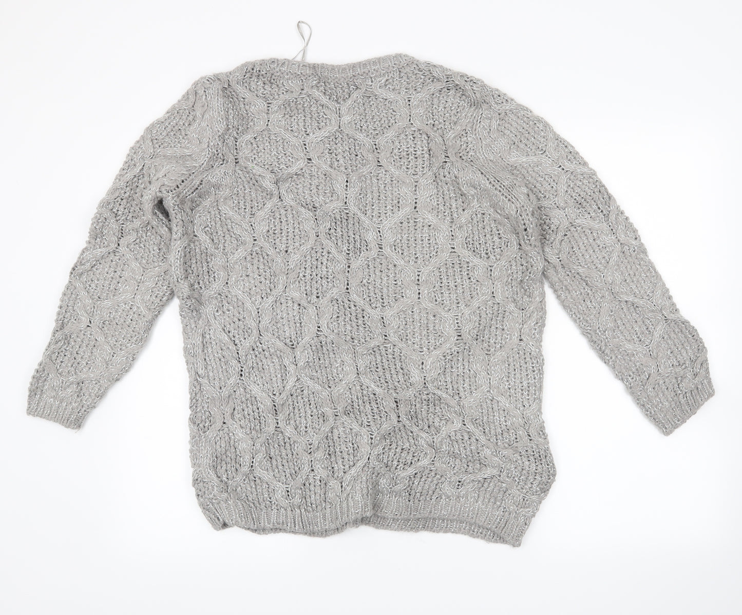 Marks and Spencer Womens Grey   Pullover Jumper Size 10