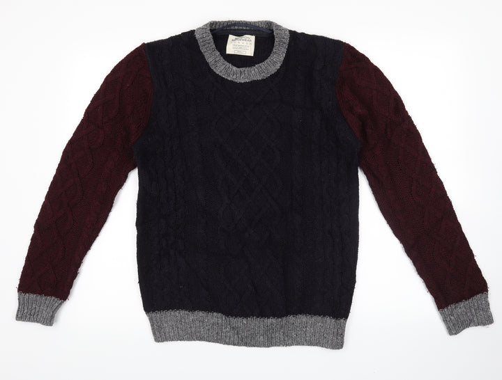 burton Mens Red Pullover Jumper Size S