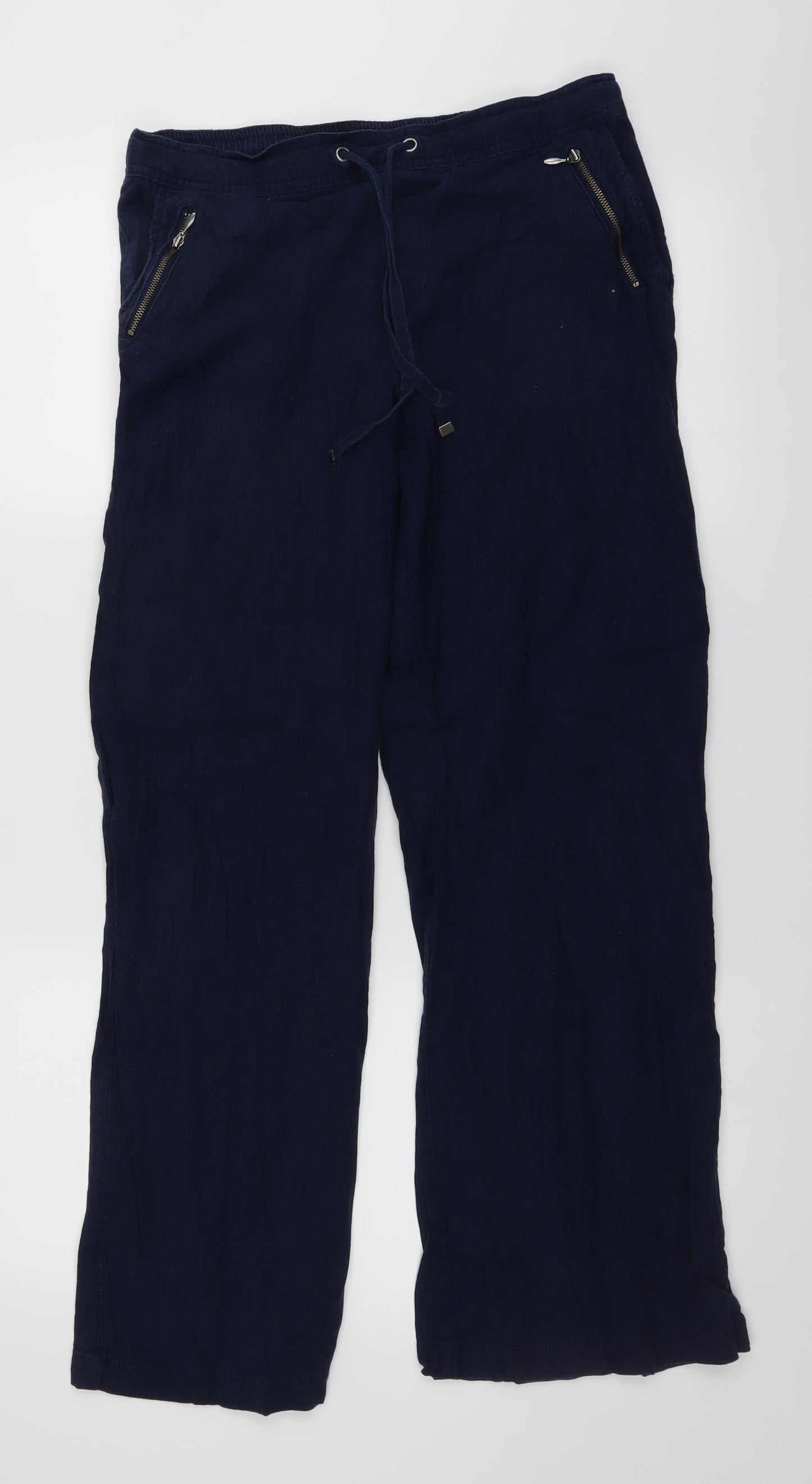 TU Womens Blue   Carpenter Trousers Size 12 L27 in