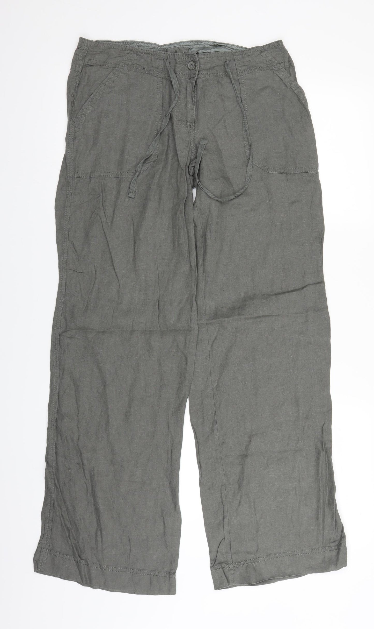 Atmosphere Womens Grey   Carpenter Trousers Size 8 L30 in